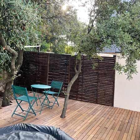 Studio indépendant - Terrasse, jaccuzi, et piscine Restinclieres Extérieur photo